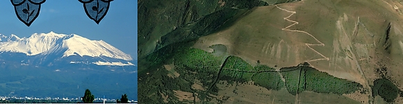 l’Aigle du Grand Serre depuis le gte.