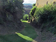 Beauvoir en Royans.  Porte des remparts.