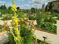 Beauvoir en Royans. Jardin mdival.
