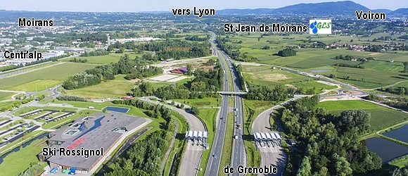 le gte est  3 kms de Centr'Alp