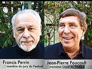 Jean Pierre Foucault et Franis Perrin parlent du Festival