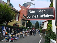 au vide grenier de St Aupre