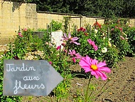 Longpra, jardin aux fleurs