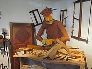 Longpra, muse de l'outil  bois