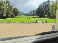 Longpra, le parc depuis le grand salon