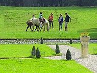 Longpra, promenade touristes