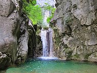 Cognin les Gorges, cascade