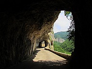 Cognin les Gorges, route des gorges