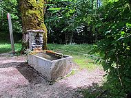 Coulmes, la fontaine de Ptouze