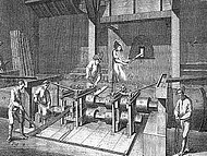 une forge