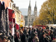 foire St Martin Voiron,  la foule des grands jours