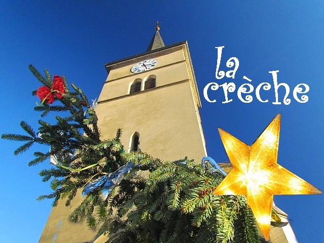 la crche Henri Jay  St Christophe sur Guiers