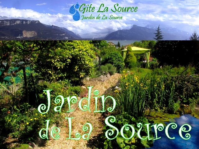 ddi  l'eau qui chemine entre les bassins, au sentier o vous cheminerez entre les thmes floraux.