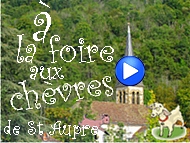 Ancestrale et authentique, la foire aux biquettes de St Aupre est devenue la grande fte populaire de la fin d't. Un grand moment convivial autour du tilleul sculaire.