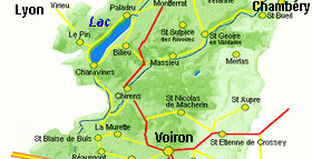  18 kms du Lac de Charavines Paladru