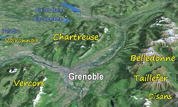 Au bout de chaque rue, une montagne !