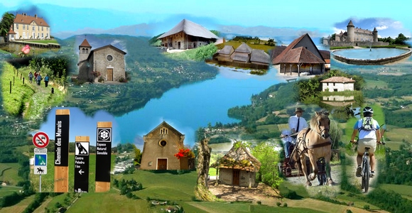 Autour du Lac Bleu... Charavines Paladru