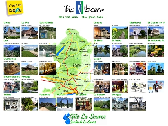 le Pays Voironnais entre Chartreuse et Vercors