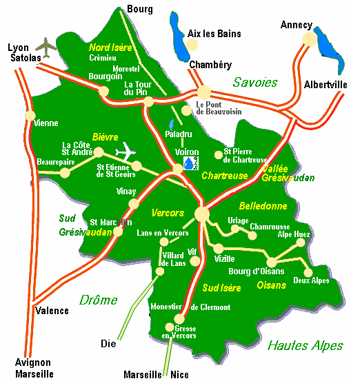 Isre, Drme, Savoies