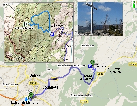balade Rocher de la Garde, Chartreuse