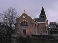 Coublevie: l'glise illumine