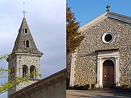 Vourey : glise clocher