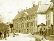 Le Chteau de La Motte au  XIXe sicle.