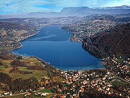 Paladru Charavines, le lac