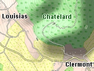 Charavines, motte castrale du Chtelard 