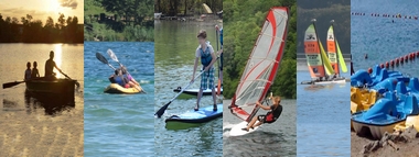 Lac Charavines Paladru. Activits nautiques
