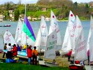 Paladru Charavines, le lac, loisirs de voile