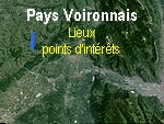 Pays Voironnais. Lieux et points d'intrts