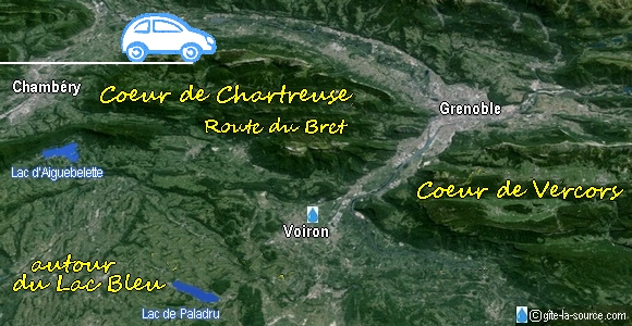 balades et randonnes en auto
