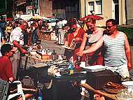 St Jean de Moirans,  la brocante