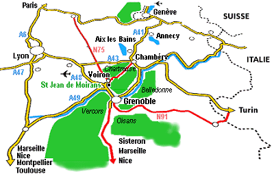 St Jean de Moirans, au centre de l'Isre
