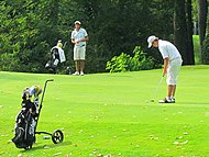 st quentin sur isre, le golf de Charmeil