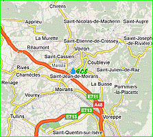 communes autour de St Jean
