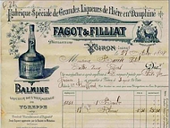 la liqueur Balmine