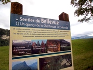 Chalais, sentier de Bellevue