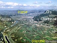 Voreppe, entre Chartreuse et Vercors