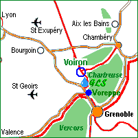 Voreppe,  7 kms du gte